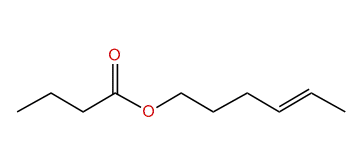 (E)-4-Hexenyl butyrate